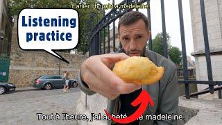 Easy French in Paris Listening Practice  | Episode 8 (FR/EN Subtitles) Native French listening