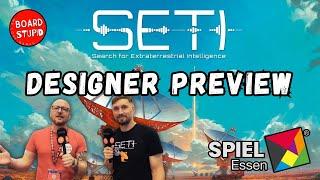 SETI Designer Spotlight with Tomas Holek at Spiel Essen 2024