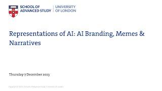 Representations of AI: AI Branding, Memes & Narratives