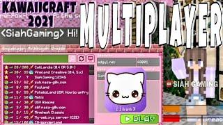 Multiplayer in Kawaiicraft 2021 | Change Skins | minecraft | kawaii world