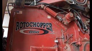 (Rotochopper) B66 & The CAT 320E Excavator better than a Tub Grinder