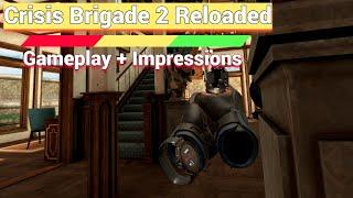 Oculus/Meta Quest 2 Crisis Brigade 2 Reloaded Gameplay + Impressions - Time Crisis VR!