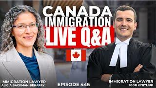 Canada Immigration LIVE Q&A with Alicia and Igor