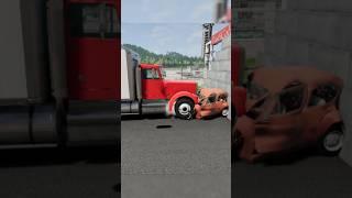 Грузовик VS легковушка BeamNG.drive