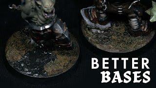 LEVEL UP your BASING with some EASY TRICKS | Swampy Forest Bases