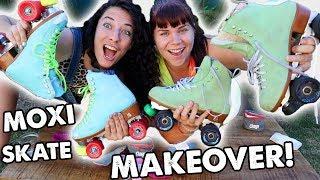 EXTREME SKATE MAKEOVER with Pigeon & Indy!