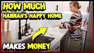 How Much Hannah's Happy Home Makes Money On YouTube 2023