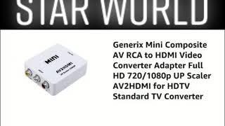 AV  RCA to HDMI Converter (mini) - wholesale and retail - Star World Group