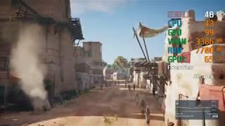 AMD Radeon RX 570 -- AMD Ryzen 5 3600 -- Assassin's Creed AC Origins Benchmark