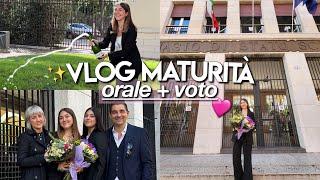 VLOG MATURITÀ ALLY// com'è andata+voto