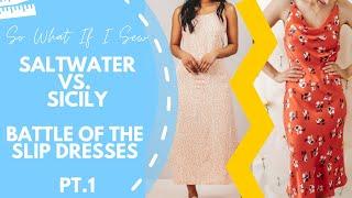 Saltwater vs Sicily: Battle of the Slip Dresses in collab with Sewn On The Tyne - Intro Vlog