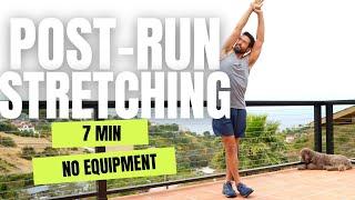 7 Min Post-Run Stretch | Cool Down Stretches for Runners