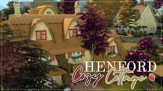 Уютный коттедж в Хэнфорде│Строительство│Henford Cozy Cottage│SpeedBuild│NO CC [The Sims 4]