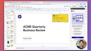 Overview of Plus AI for Google Slides