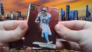 12-22-24 2024 Panini Donruss Elite Football FOTL Hobby PYT Box Break #899 - FOTL BREAK!