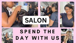 Behind The Scenes: Day In The Life London Hair Extensions Salon [House Of Hair uk] #hairextensions