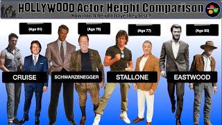 Hollywood Actor Height Comparison | How Much Have They Lost?