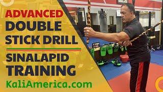 Best SinaLapid Double Stick Fighting Training | Best Double Stick Drills for Kali Martial Arts