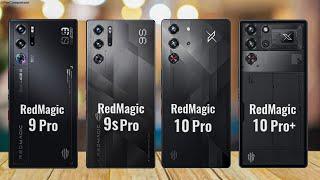 Red Magic 9 Pro vs Red Magic 9s Pro vs Red Magic 10 Pro vs Red Magic 10 Pro Plus || Red Magic