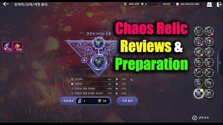 Black Desert Mobile Chaos Relic Reviews & Preparation