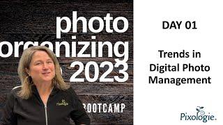 2023 Photo Organizing 7 Day Boot Camp Day 1 Trends