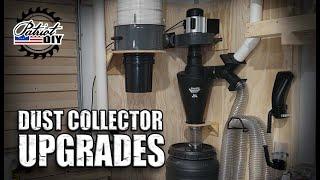 Dust Collector Upgrades / 2 Stage Harbor Freight Dust Collection