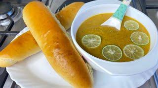 Cawa Casho Fudud Shurbad iyo Rooti aad u jilicsan fluffy bread and soup recipe