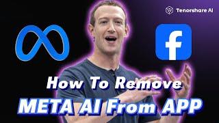 [2024] How To Remove Meta AI On Facebook, Whatsapp, Instagram | Delete Meta AI | New Update