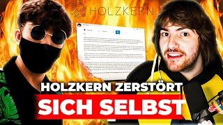 Holzkern zerstört sich selbst