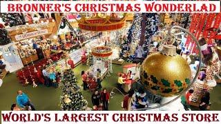 Bronner’s CHRISTmas wonderland, Largest Christmas store in the world!