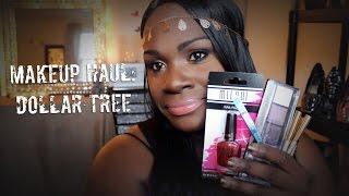 Makeup Haul: Dollar Tree+Bloopers (Very Funny)