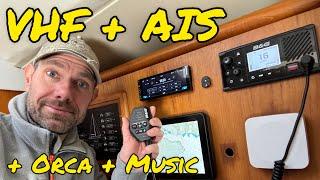 AIS Transponder and VHF install, integrating with Orca + Apple (boat!) CarPlay