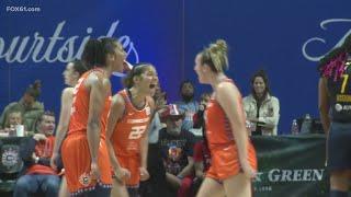 Fans react to CT Sun win over Indiana, Caitlin Clark in game 1 of WNBA playoffs