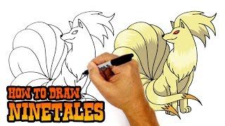 How to Draw Ninetales | Pokemon