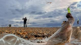 The Fish that Loves beads TOO  much- Sea Fishing U.K in Winter