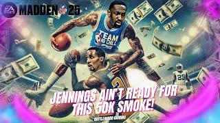 Gilbert Arenas LOSES $50K To Brandon Jennings At Madden 2K25 in style