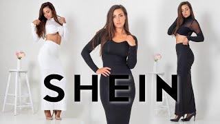 BIG SHEIN DRESS REVIEW! #shein #model #tryonhaul# tryon