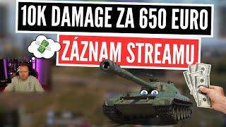 Fanoušek mi nabídl 650 euro, když dám 10k damage se 113kou!