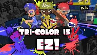 Splatoon 3 Pro Makes TRI COLOR Turf War Look EASY