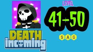 Death Incoming! level 41 42 43 44 45 46 47 48 49 50 answers gameplay