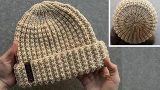 Crochet Flat Unisex Hat || Crochet Hat for Men & Women