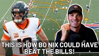 THIS Is How Bo Nix Could Have Beat The Bills | Wild Card Film Analysis vs Buffalo Bills