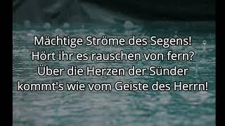 Mächtige Ströme des Segens(TEXT) Dios nos ha dado promesa en alemán 193