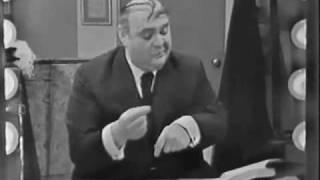 ZERO MOSTEL,  in a rare TV appearance , 1962 directed by David Pressman