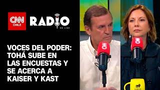 Voces del Poder: Tohá sube en las encuestas y se acerca a Kaiser y Kast