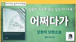 (오디오북) 어쩌다가 / 오현석  /한국 단편소설/ 꿀비소리책방