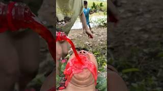 Kid Makes Jungle Man Drink Every Liquid Possible! ”#couple #martialarts #funnybaby #familyfun