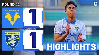 VERONA-FROSINONE 1-1 | HIGHLIGHTS | Kaio Jorge rescues a point for visitors | Serie A 2023/24