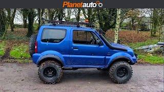 Ultimate Suzuki Jimny JB33 2005 & 1.6 Vitara SJ410 Hi Lift Kit Snorkel, Wide Wheels & Off Road Tyres