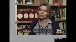 Elif Safak - CNN Türk Hayatım Kitap Programı